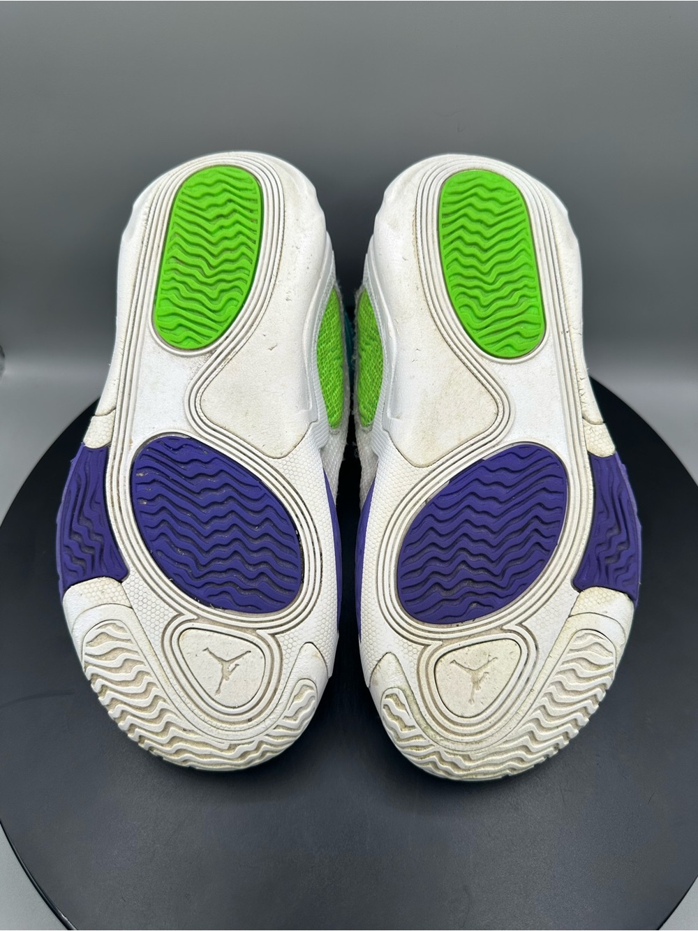 Jordan Tatum 2 Wave Runner Basketball Shoes Youth 5 Teal/Pink/Lime - Picture 8 of 10